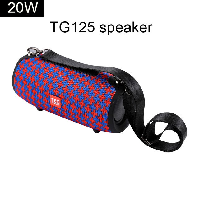 40W wireless Bluetooth speaker Portable sound box Bass stereo with 3600 mAh Amplifier Wireless Outdoor sound bar TF card AUX USB