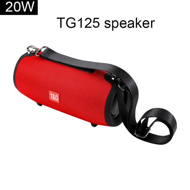 40W wireless Bluetooth speaker Portable sound box Bass stereo with 3600 mAh Amplifier Wireless Outdoor sound bar TF card AUX USB