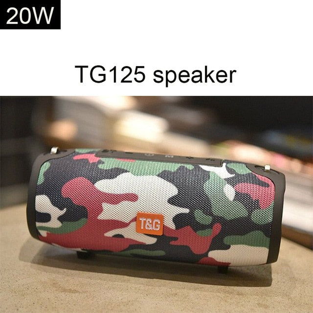 40W wireless Bluetooth speaker Portable sound box Bass stereo with 3600 mAh Amplifier Wireless Outdoor sound bar TF card AUX USB