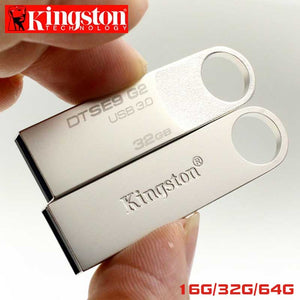 Kingston USB Flash Drive Pendrive 64GB 32GB 16GB Memory Cle USB 3.0 Metal Pen drive Memoria U Stick Flash Drive Pendrives U Disk