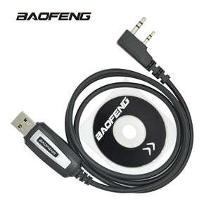 Baofeng USB Programming Cable UV-5R Walkie Talkie Coding Cord K Port Program wire for BF-888S UV-82 UV 5R Accessories