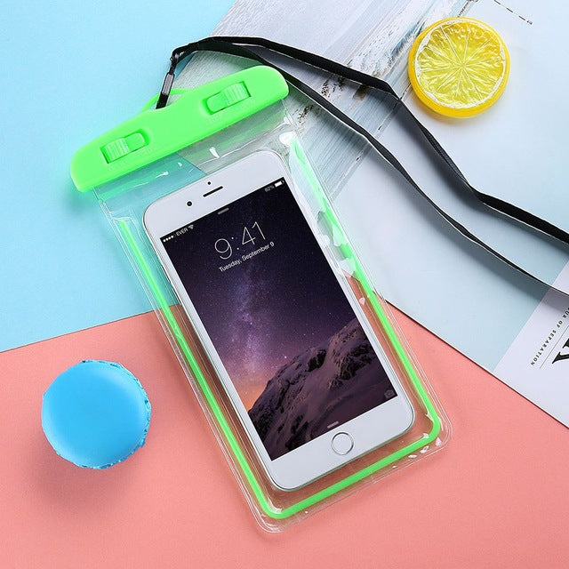 OLAF Waterproof Phone Case For iPhone 7 8 Plus X Xs Max XR Underwater Smartphone Pouch Bag Case For Samsung S8 S9 Dry Case Cover