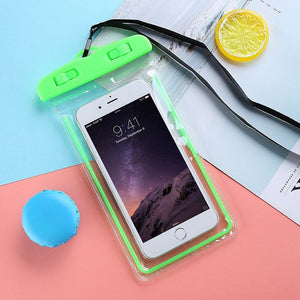 OLAF Waterproof Phone Case For iPhone 7 8 Plus X Xs Max XR Underwater Smartphone Pouch Bag Case For Samsung S8 S9 Dry Case Cover