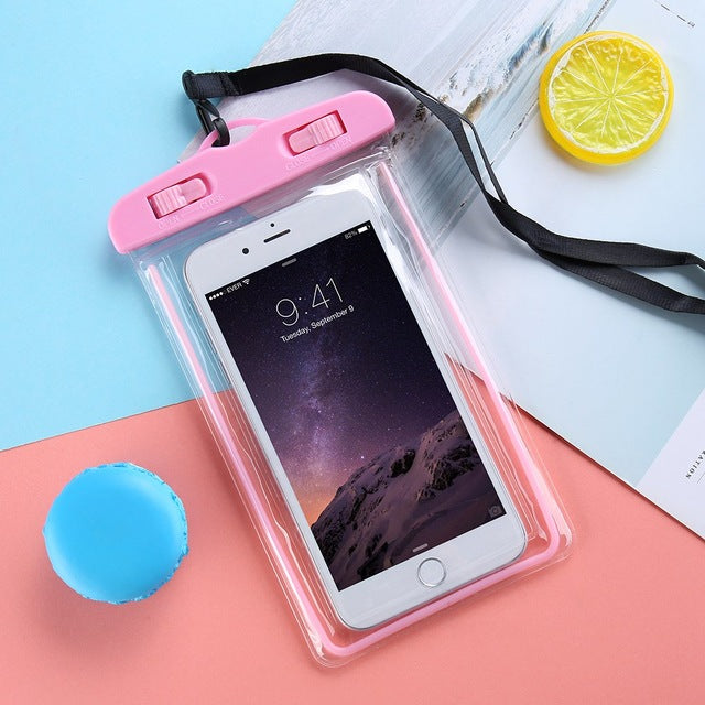 OLAF Waterproof Phone Case For iPhone 7 8 Plus X Xs Max XR Underwater Smartphone Pouch Bag Case For Samsung S8 S9 Dry Case Cover