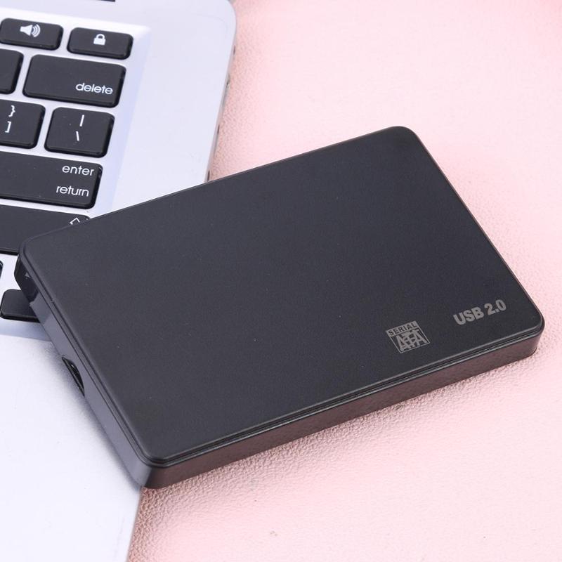 VKTECH HDD Case 2.5" SATA to USB 3.0 Adapter Hard Drive Enclosure For SSD Disk Case HDD Box USB 2.0 HD External HDD Enclosure