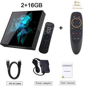 Tv box Android 9.0 A95X  Rockchip 4G 32GB 64GB Android box Bluethooth 2.4/5.0G WiFi Google Play Smart Android Tv box