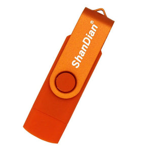 SHANDIAN USB flash drive OTG high Speed drive 64 GB 32 GB 16 GB 8 GB 4GB external storage double Application Micro USB Stick