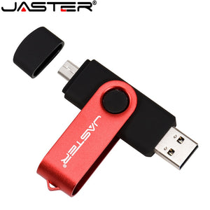 JASTER High Speed USB Flash Drive OTG Pen Drive 128gb 64gb Usb Stick 32gb 256gb Pendrive Flash Disk for Android SmartPhone/PC