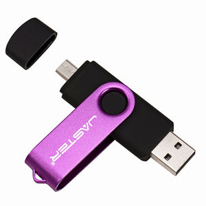 JASTER High Speed USB Flash Drive OTG Pen Drive 128gb 64gb Usb Stick 32gb 256gb Pendrive Flash Disk for Android SmartPhone/PC