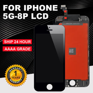 AAA++For iPhone 5 5S 5C 6G 6S 7 8 LCD with perfect 3D Digitizer MOUNT with Touch Screen for iPhone 6P 6SP 7P 8 PLUS Display+gift