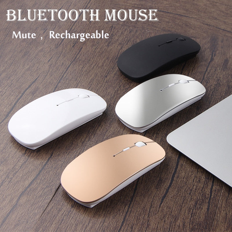 For Apple Macbook air For Xiaomi Macbook Pro Rechargeable Bluetooth Mouse For Huawei Matebook Laptop Notebook Computer