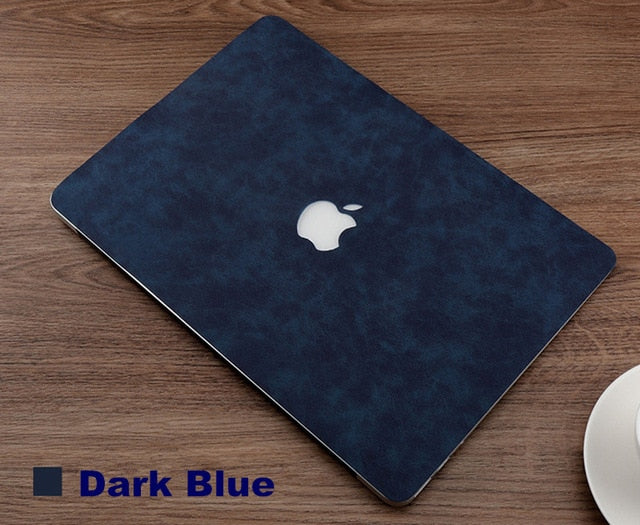 PU Leather Shell Skin Cover Case for Apple MacBook Pro and Air 11.6 12 13 13.3 15 16 inch Laptop 2019 2020 New A1932 A1706 A2141