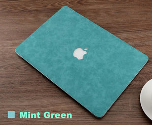 PU Leather Shell Skin Cover Case for Apple MacBook Pro and Air 11.6 12 13 13.3 15 16 inch Laptop 2019 2020 New A1932 A1706 A2141