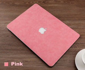 PU Leather Shell Skin Cover Case for Apple MacBook Pro and Air 11.6 12 13 13.3 15 16 inch Laptop 2019 2020 New A1932 A1706 A2141