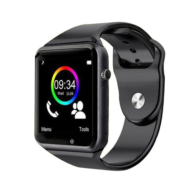 NO-BORDERS A1 Bluetooth Smart Watch Sport Support Call Music 2G With SIM TF Camera Smartwatch for Android PK iwo 8 DZ09 GT06