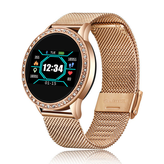 LIGE Relogio digital feminino Waterproof sport for iPhone Luxury Blood Pressure Fashion Calorie Women Men Electronic wrist Watch