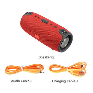 40W Outdoor Bluetooth Speaker Subwoofer TWS Speaker Waterproof Portable Music Player 3600 mAh battery column soundbar caixa de