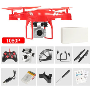 2020 New Drone 4k camera HD Wifi transmission fpv drone air pressure fixed height four-axis aircraft rc helicopter with camera