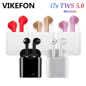 i7s Tws Wireless Headphones Bluetooth Earphones Earbuds Handsfree in ear Sports Headset with Charging Box Mic For iPhone Xiaomi