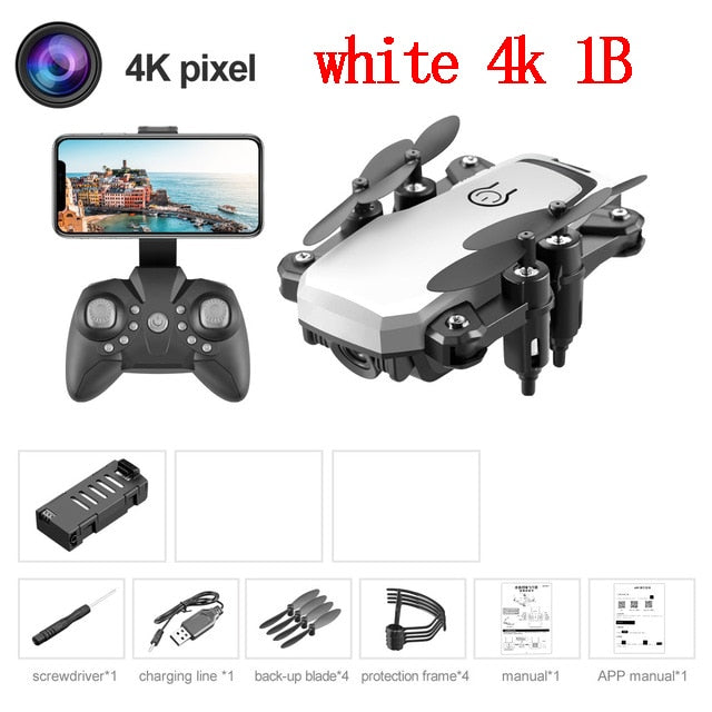 Drones With Camera Hd Wifi 4K drone Quadcopter Toys Rc Helicopter Remote Control 4ch Mini Drone 4K Profissional Toy