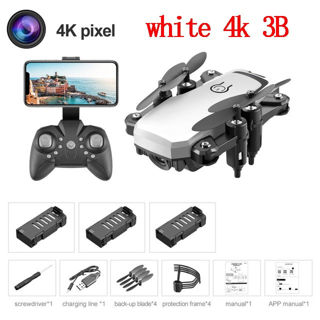 Drones With Camera Hd Wifi 4K drone Quadcopter Toys Rc Helicopter Remote Control 4ch Mini Drone 4K Profissional Toy