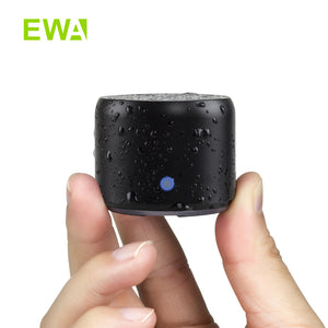 MIni Bluetooth Speaker with Carry Case, Bass Radiator,  EWA A106Pro Portable Speaker Bluetooth 5.0 for Outdoors, Home, Shower