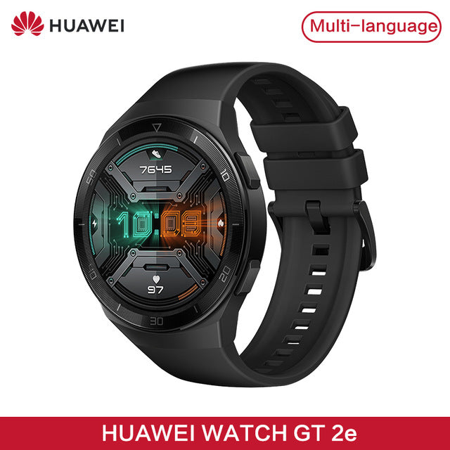 Original HUAWEI WATCH GT 2e 100 Sport Modes gt2e 5ATM Smart Watch 1.39" AMOLED 2 Weeks Standby Sport Watch GT Lite Waterproof