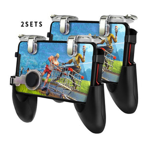 Data Frog For Pubg Game Gamepad For Mobile Phone Game Controller l1r1 Shooter Trigger Fire Button For IPhone For Free Fire